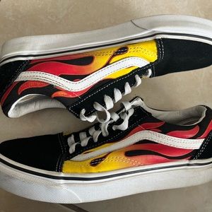 Vans flame